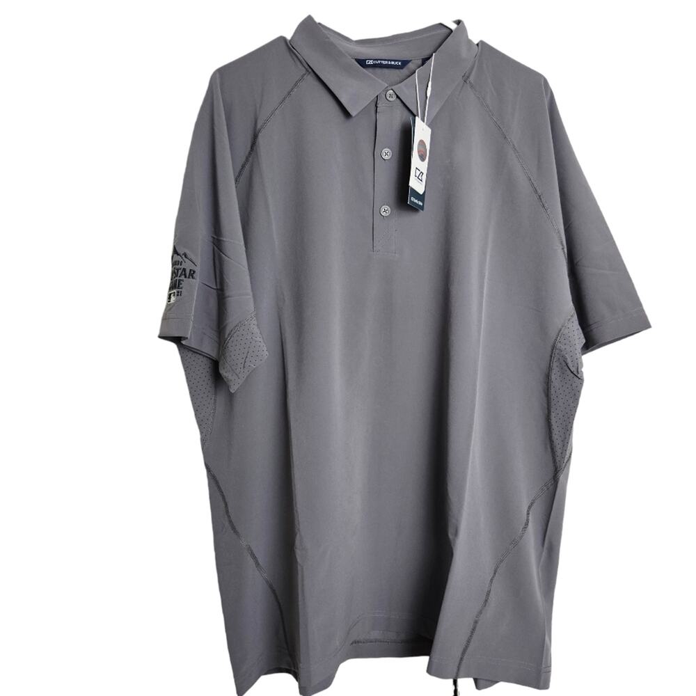 Cutter & Buck Mens NWT MLB Golf Po;o Shirt Size XL Colorado All Star Game 2021